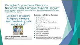 National Family Caregiver Support Program