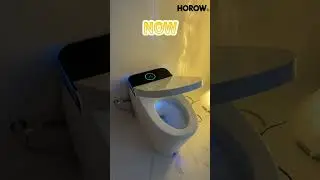 The Bathroom Upgrade Everyone Is Talking About: HOROW T38P Smart Toilets #toilet #bathroom #shorts