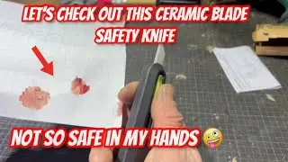 The slice ceramic blade safety knife!! Is it any good In the right hands??