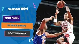 New York Knicks vs. Chicago Bulls, NBA Full Game, December 25, 1994, Regular Season