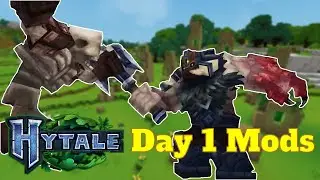 Hytale Day 1 Mod Gameplay and Stunning Animation