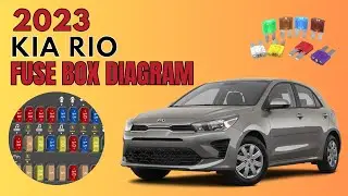 Схема предохранителей и блока предохранителей Kia Rio, реле и их расположение (2020&ndash;2023 гг.) Рук...