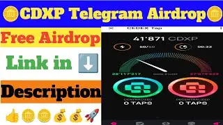 CDXP Telegram Airdrop 2024 💰🪙 | free telegram Airbot | free minning app @HamsterKombat_Official
