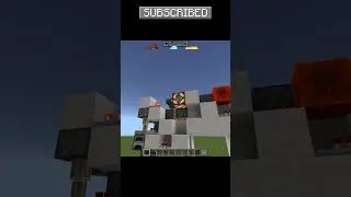 all Redstone door #minecraft #gaming #redstone don't click the sound