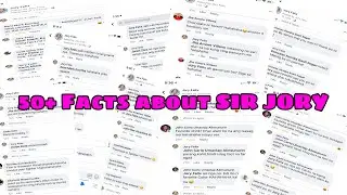 50+ Facts About Sir Jory 🙄