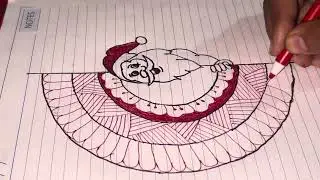 Santa Claus Easy DrawingIChristmas Drawing |How To Draw|25 December#trending#viral#shortsfeed#shorts