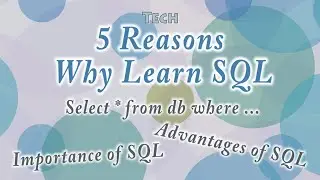 Why Learn SQL - 5 Reasons