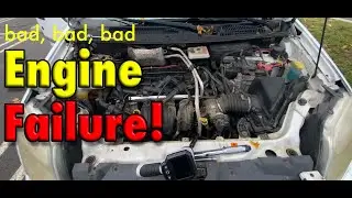Van Saga: Engine Failure | My Engine Is Toast !!! | 2011 Ford Transit Connect