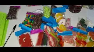 Como Hacer Dinero. Cuantas Bolsitas de Gomitas y Chocolates nos salieron. Ganancias y Cantidades.