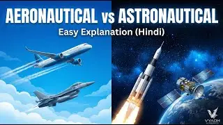 Aeronautical vs Astronautical Engineering | Simple Hindi Explanation | Vyadh Aerospace Edu Series
