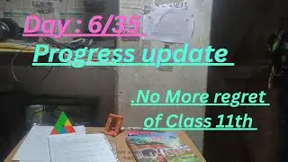 Day-6 progress update No more regret of backlog jee aspirant #JEE #motivation 