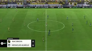 EA Sports FC 25 | NAC Breda vs Heracles - Eredivisie | Gameplay PS5