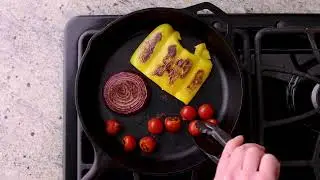 Cuisson &agrave; feu vif : quesadillas v&eacute;g&eacute;tariennes au fromage de ch&egrave;vre