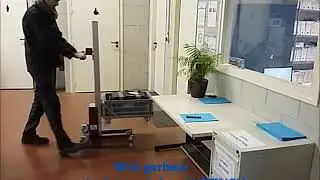 Mini gerbeur manipulateur de bac AUPTINOV
