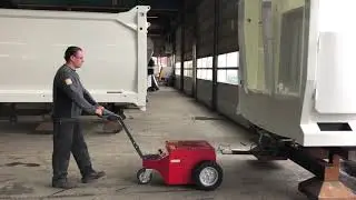 V-Move XL+ industrial load mover moving waste truck compactor body