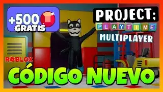 ✅C&Oacute;DIGO NUEVO de ⭐PROJECT PLAYTIME MULTIPLAYER⭐500 Gemas⭐  Roblox 2024 ⭐22 ABRIL 2024 ⭐ EMiLiOR