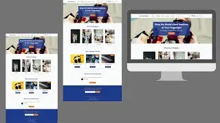 Build a Modern eCommerce Homepage with HTML, CSS & JavaScript – Full Frontend Project