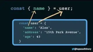 how can you handle Nested array  in JavaScript ? | |destructing of array and object JavaScript
