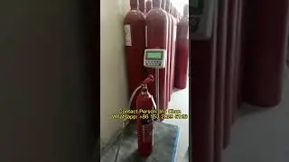 How to fill/transfer liquid CO2 to fire extinguisher cylinders?