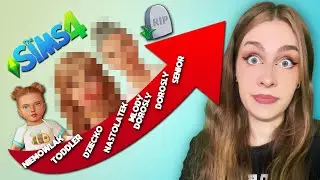 Tworzę niemowlaka, a potem sprawdzamy co z niego wyrosło - KAŻDA GRUPA WIEKOWA - The Sims 4 CAS