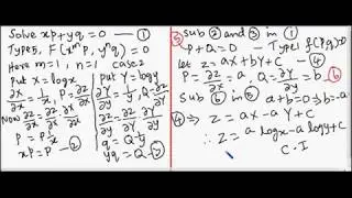 Solution of first order PDE TYPE 5 F(x^mp, y^nq)=0 & F(z, x^mp, y^nq) Problem-2 Anna university
