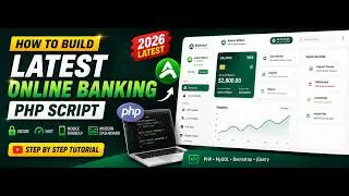 🚀 Build a Complete Online Banking System with Core PHP, MySQL & Node.js (2026) | Full Source Code