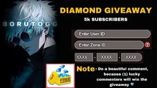 FREE DIAMONDS | 5000 DIAMONDS GIVEAWAY | MobileLegends: Bang Bang