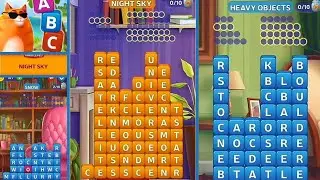Kitty Scramble: Word Stacks-(San Francisco) EP-1||Level 1 to 15||By Clever App Pte. Ltd.
