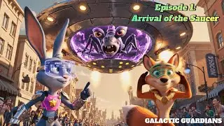 Nick & Judy Become SUPERHEROES! 🦊🐰 Zootopia Ep 1: Arrival of the Saucer