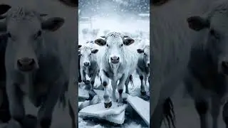 Frozen to Death: A Silent Winter Disaster #FrozenToDeath # WinterDisaster #FrozenAnimals