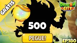 PEGUE! 500 ESFERAS DE HER&Oacute;ICO VIP GR&Aacute;TIS!🤩🔥 - EP180 DRAGON CITY