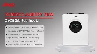 ⚡ SAKO SUNSEE-AMERY 5kW On/Off Grid Solar Inverter ⚡