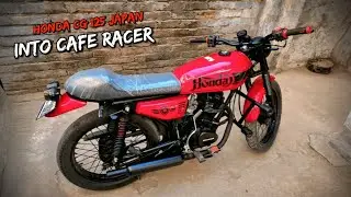 Project Honda CG 125 Japan' Modified into CAFE RACER in Bangladesh 2025 ✅ @SR_Custombd