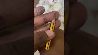 letter S pencil carving viral  #ytshort #shorts