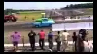 1970 Cuda vs 1955 Chevy Pick-up !!