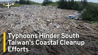 Typhoons Hinder South Taiwan's Coastal Cleanup Efforts | TaiwanPlus News