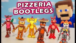 FNAF PIZZERIA SIMULATOR Mexican Bootlegs Funko Articulated Figures Five Nights at Freddy's