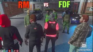 Red Mandem vs Forum Drive Families (GTA V RP) Nopixel INDIA