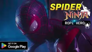 Spider Ninja Rope Hero Game