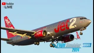 LIVE | Innsbruck &rarr; Bristol &rarr; Madeira | Jet2 Boeing 737 | 2-Leg Full Flight | MSFS 2024