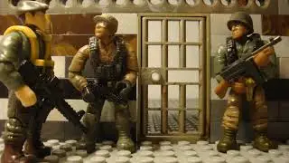 mega bloks CALL OF DUTY army zombie stop motion short film
