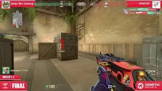 ZCS VALORANT 2v2 Skirmish Showdown - FINAL - Ganja Bro Gaming vs Rancor LIVE!