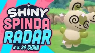 SHINY SPINDA ON A 8 & 39 POKERADAR CHAIN! | Pokemon Brilliant Diamond Shining Pearl
