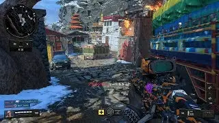 【COD BO4】GKS MKⅡ+BATTERYのクラスで新MAPのELEVATIONでキルコンを初PLAYしたヨ！！実況＃3458　PS4