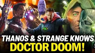 Thanos And Doctor Strange Knew Tony Was Doctor Doom!!