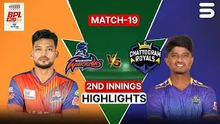 2nd Innings Highlights | Rajshahi Warriors vs Chattogram Royals | M 19 | BPL 2025-26 | M3Z1K