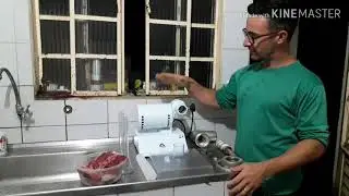 moedor de carne semi profissional
