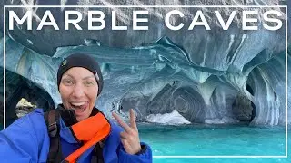 UNREAL NATURAL WONDER...kayak to the Marble Caves Patagonia! 🇨🇱