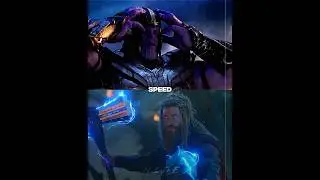 Thor(fat) VS Thanos(both endgame) #shorts #thor #thanos #mcu #youtubeshorts #edits #ytshorts #fypシ