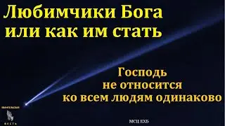 Любимчики Бога или как им стать. Е. Г. Ефремов. МСЦ ЕХБ